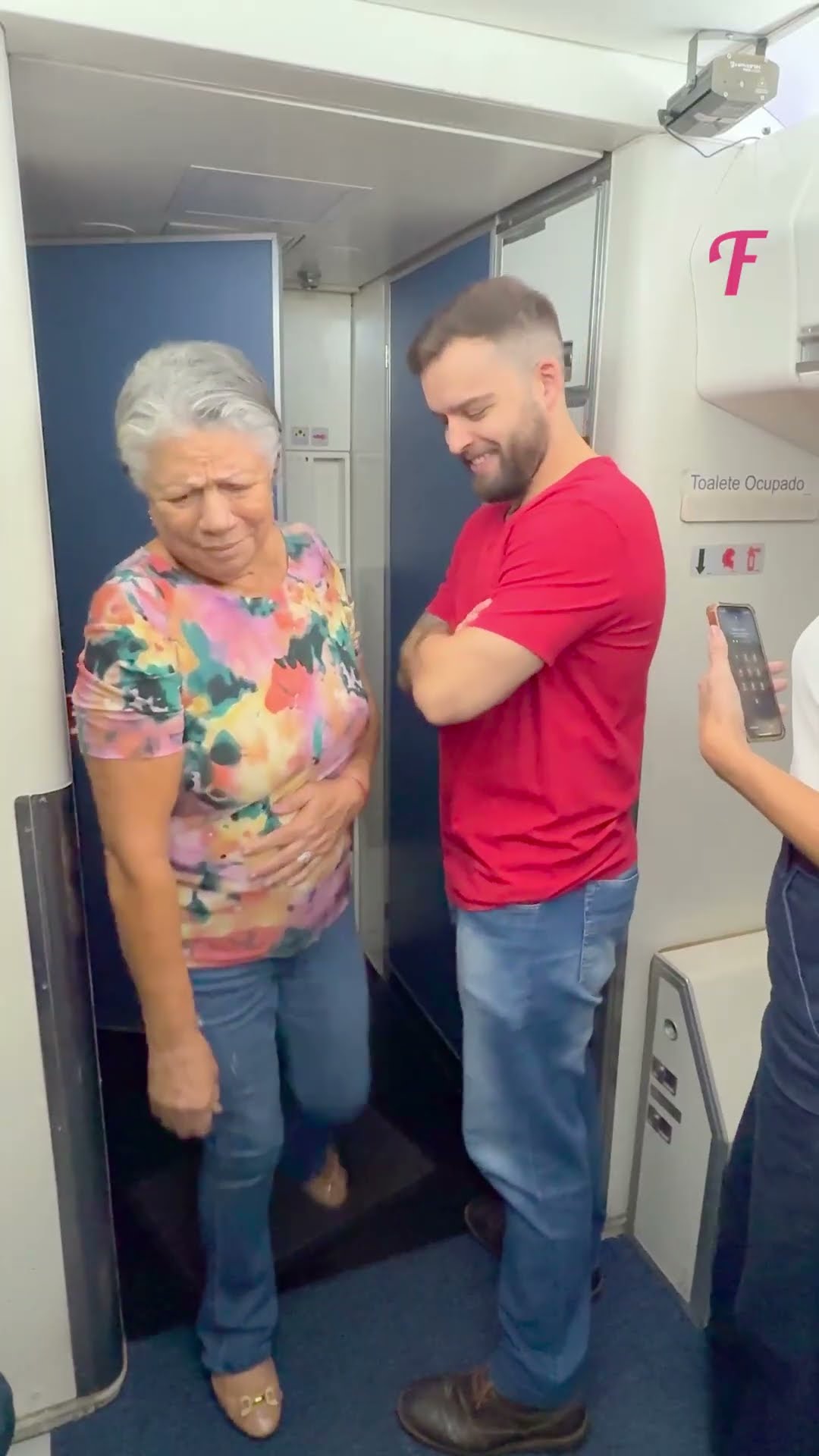 Rude Passenger Gets a Taste of Karma Mid Flight #shorts