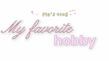 Tugas Informatika - Vlog hobi favorit ku