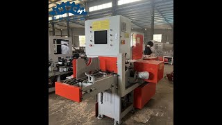 smart trimming saw with auto boards sorting system