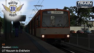 U7 Hausen to Enkheim - Frankfurt U-Bahn - U3 - Train Simulator Classic screenshot 5