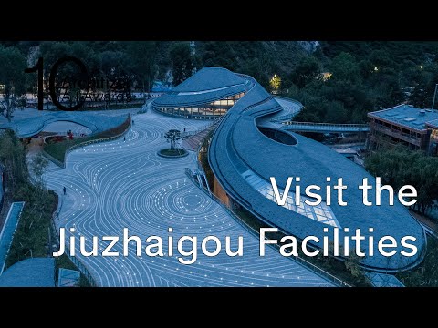 Visit the Jiuzhaigou Facilities, Built Post-Earthquake by the D&R Institute of Tsinghua University