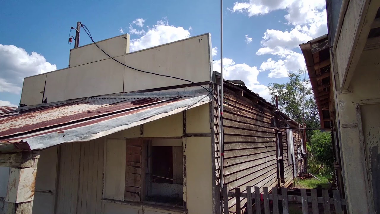 Cracow Ghost Town CBD shopping district..... what's left?