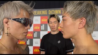 BreakingDown15 前日記者会見