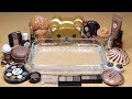 "Chocolate SLIME" Mixing "Chocolate" Makeup,Clay,slime,glitter Into Clear Slime! "Chocolate SLIME"