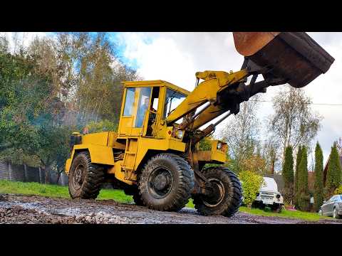 Old Czech UNC 320 loader / SERVICED and SAVED MONEY