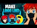 How to Make a Attractive Gaming Channel logo Like Me 😍 In Just 5 minutes 🤩(Easy & Attractive)