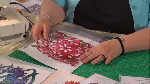 Floral Cutwork from Kathleen Laurel-Sage (Taster Video)