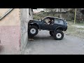 Lada Niva Climbs On The Wall Gio Niva