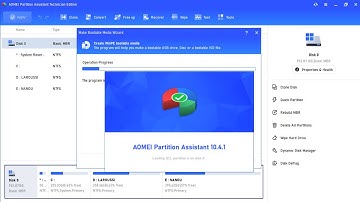 How to Create Windows PE Bootable USB or CD with AOMEI Partition Assistant?