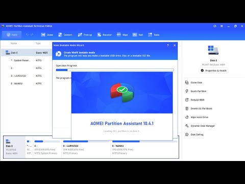 How to Create Windows PE Bootable USB or CD with AOMEI Partition Assistant?