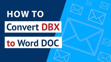 How to Convert DBX to Word File ? | Export DBX Files to Word DOC with DBX to Word Converter