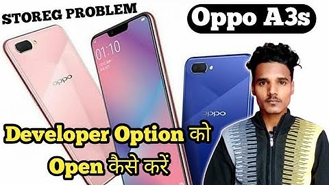 Oppo A3s Developer Option Settings / How To Enable Developer Option On Android.