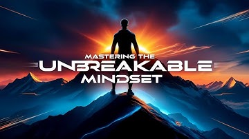 Mastering The Unbreakable Mindset, Your ultimate Guide!