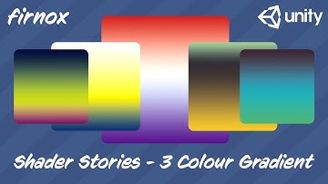 Unity shader stories - 3 colour gradient