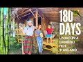 180 Days Living In A Bamboo Hut - Tour & Interview With My Wife & I 🇹🇭