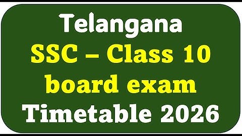 ssc board exam time table 2026. 10th class board exam time table 2026.ssc board 10th time table 2026