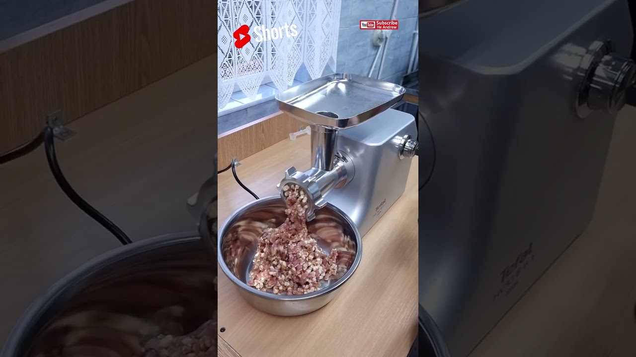 Tefal HV1o 8 in 1 Electric Meat Mincer Test #1 