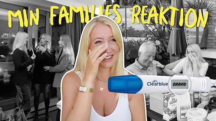 Overrasker familie med GRAVIDITET!