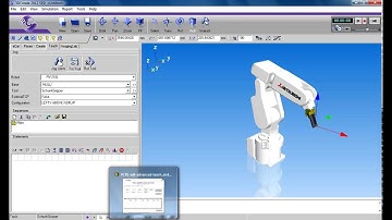 NI LabVIEW control of Mitsubishi Robotics in Visual Components 3D Simulation software