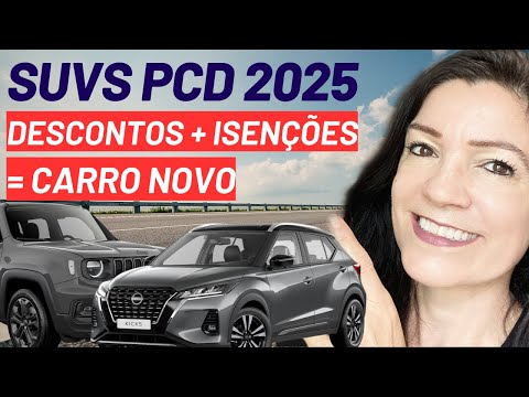 SUVS PCD 2025: QUAL É O MAIS ESPAÇOSO, ECONÔMICO E TECNOLÓGICO?