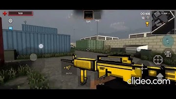 1v1 with Bendyisking Battle Rifle (Pixel Strike 3D)