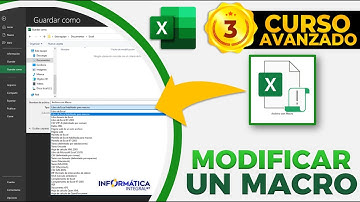 Como modificar un Macro en Excel (Nueva Versión)
