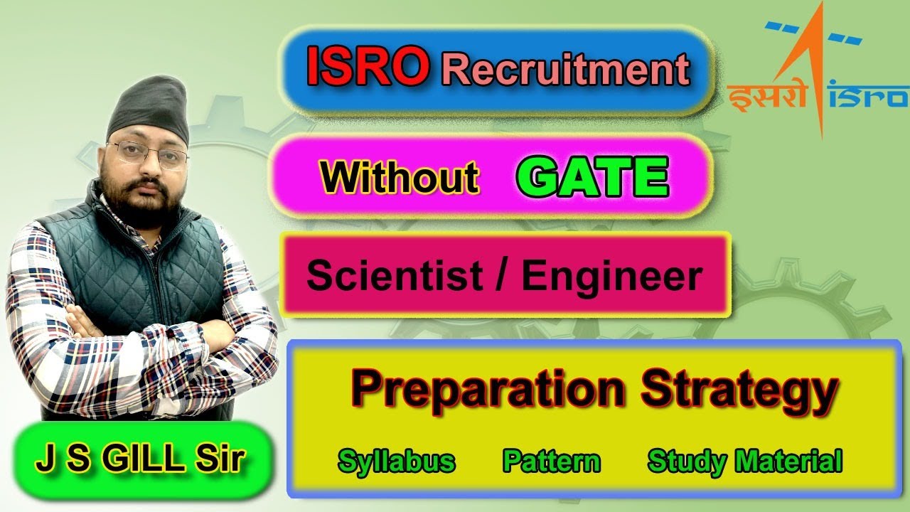 Strategy for ISRO Written Exam 2020 by J S GILL