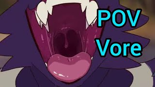 Fox vore POV #[V- ANIM 3] by cahnacity cakeinferno