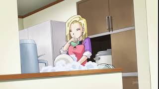 Dragon Ball Super - Android 18 Sneezes English Dub