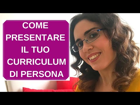 Video: Come Inviare Il Tuo Curriculum Via Fax