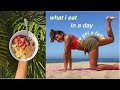what i eat in a day to get a dump truck (+ current booty workout)