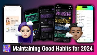 Make Some New Habits With iOS - HabitKit, Henry Habit, (Not Boring) Habits, When Did I…?, Time Block