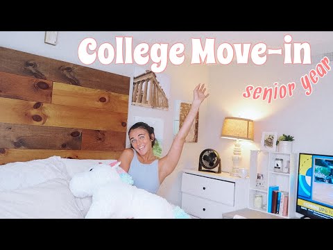 MOVING INTO MY COLLEGE APARTMENT | last semester