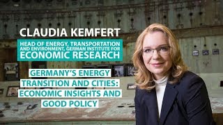 Germany's energy transition and cities: Economic insights and good policy