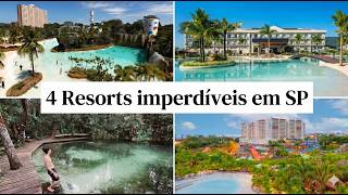 3 RESORTS  e 1 HOTEL FAZENDA Top em SP