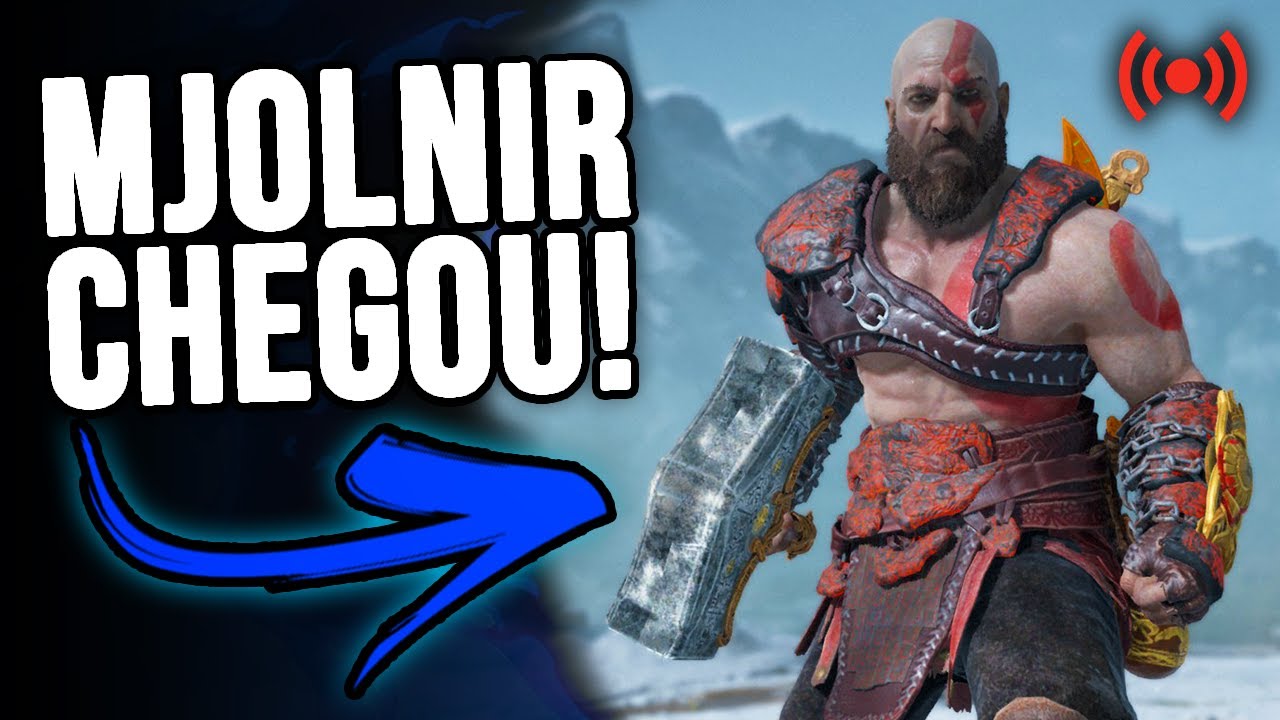 Fã de God of War: Ragnarok cria versão real do Mjolnir