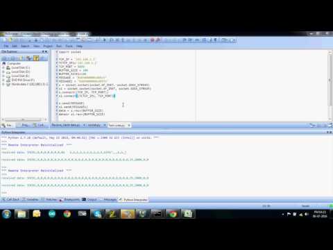 Python receive Data