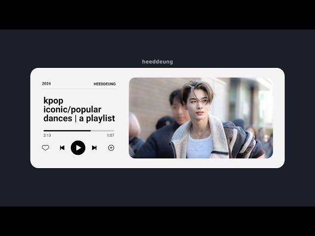 kpop popular/iconic songs to dance to | a playlist class=