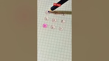 Nối giọt nước từ 1 đến 9 #squidgame #shorts #iqtest #quiz #games #test #questions