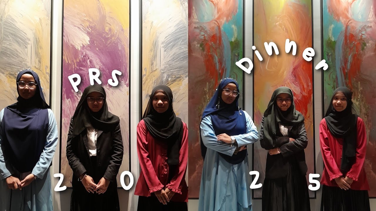 PRS DINNER 2025 🌚 | good food,singing,group photo |