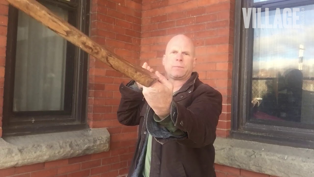 Here's how our ancestors carved hockey sticks back in the day