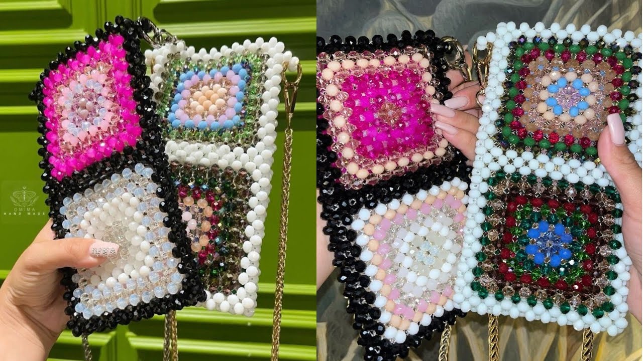 How to make a beaded phone pouch
