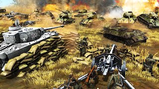 Can German Panzer Defense hold off 2,000 RUSSIAN TANKS!? - Call to Arms: GoH Battle Simulator