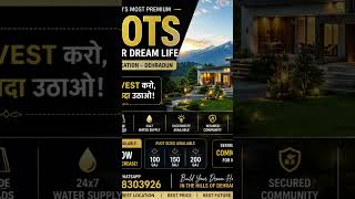 देहरादून में ये शानदार plot available है  forInvestment + Dream Home Interested हो तो YES #dehradun