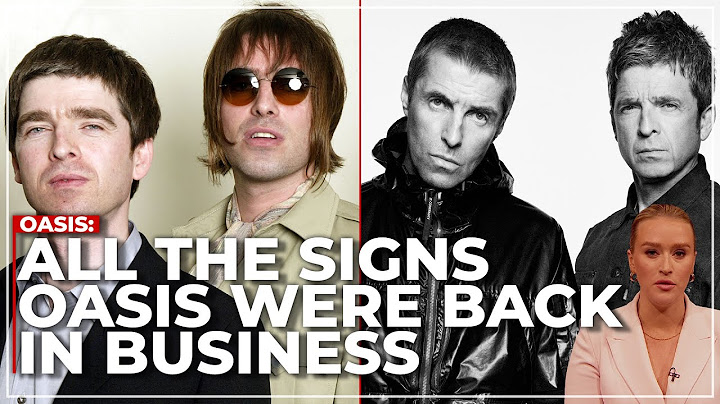 OASIS: All The Signs They Were Getting Back Together | How Many Did You Spot?