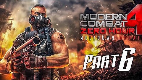 MODERN COMBAT 4 : ZERO HOUR Walkthrough Part 6 - AFTERMATH (Sergeant Anderson)