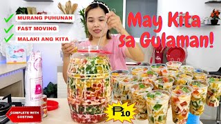 NEGOSYO IDEA : Sweet Gulaman | Madali ang KITA! with Tipid Tips atbp | Complete with Costing