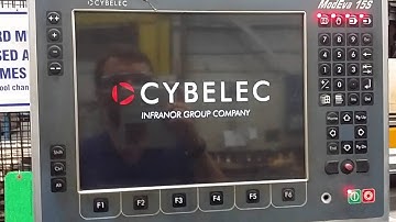 Video showing Cybelec Blue Screen of Death 1