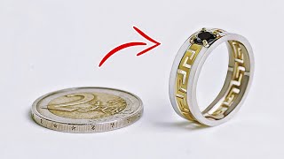 Coin for Jewelry - How to Make Ring out of Coin