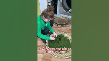 Quy trình chế biến trà nõn tôm hữu cơ chuẩn vị giá 800k/1kg #xuhuong #trathainguyen